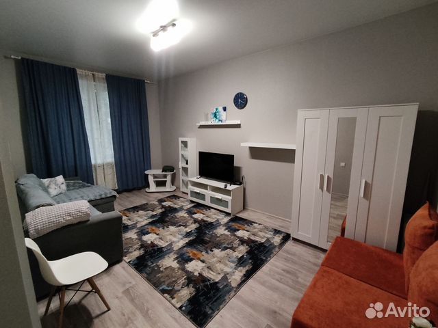 

1-к. квартира, 36,8 м², 3 кровати