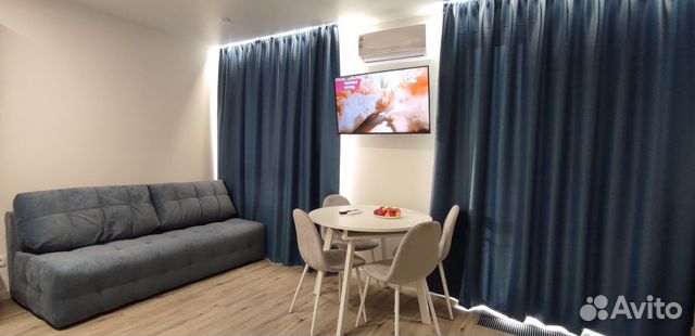 

Квартира-студия, 27 м², 2 кровати