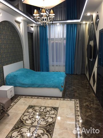 

1-к. квартира, 38 м², 2 кровати