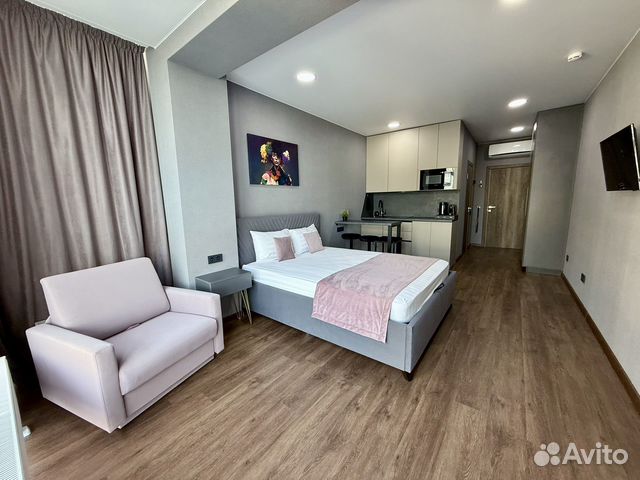 

Квартира-студия, 27,5 м², 2 кровати