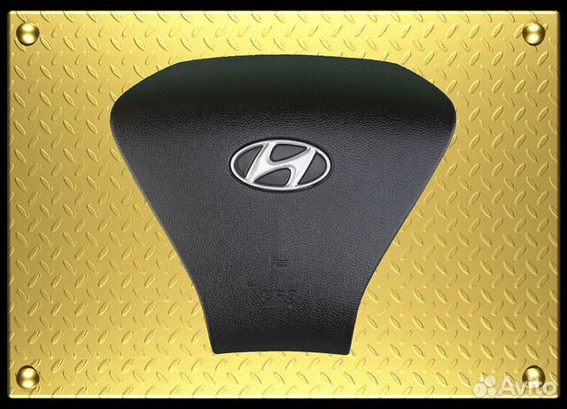 Крышка подушки безопасности руля Hyundai Sonata VI Крышка подушки безопасности руля Hyundai Sonata VI