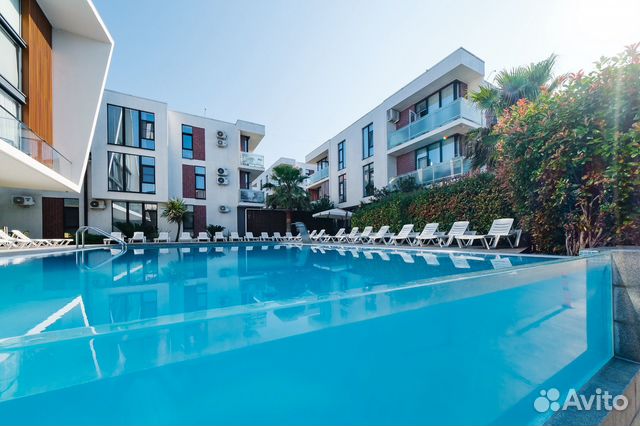 

Квартира-студия, 32 м², 2 кровати