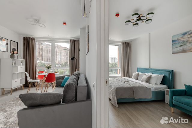 

1-к. квартира, 48 м², 3 кровати