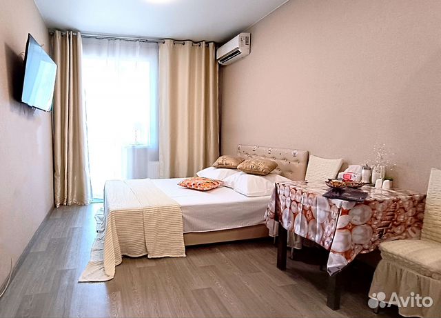 

Квартира-студия, 24 м², 2 кровати