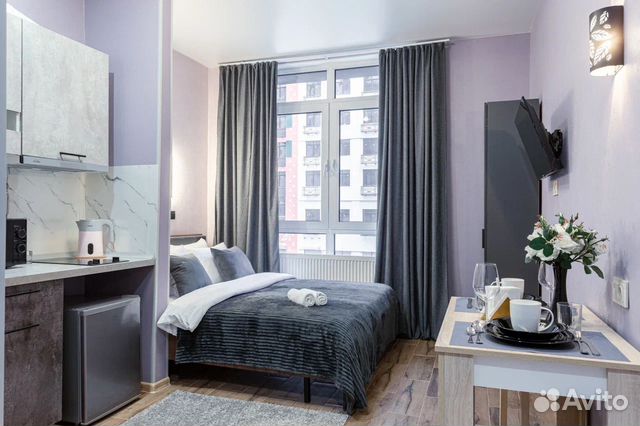 

Квартира-студия, 20 м², 1 кровать
