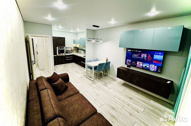 

1-к. квартира, 50 м², 2 кровати