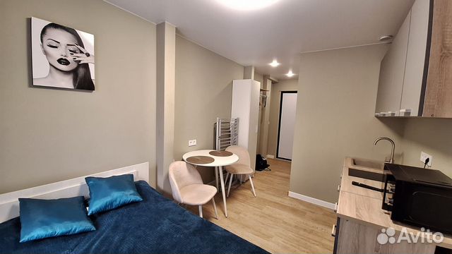 

Квартира-студия, 20 м², 1 кровать