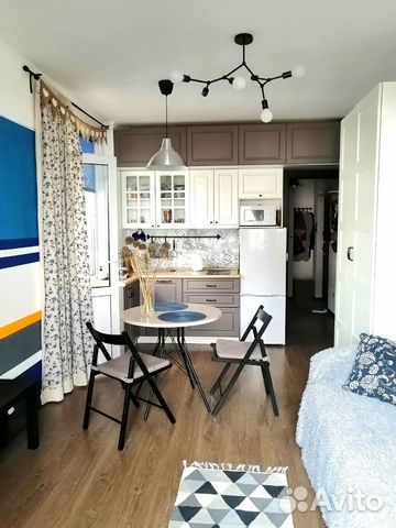 

Квартира-студия, 27 м², 2 кровати