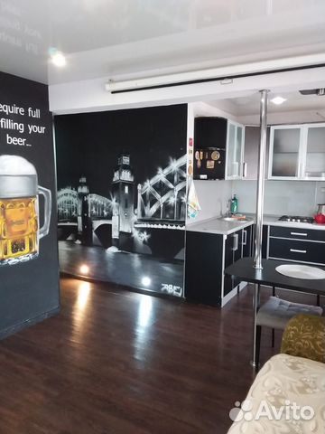 

Квартира-студия, 32 м², 1 кровать