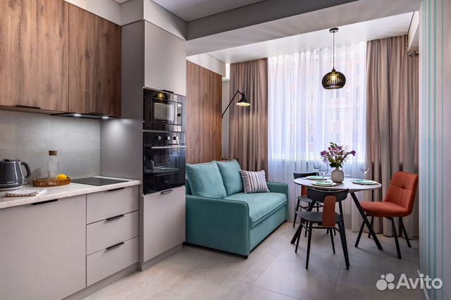 

1-к. квартира, 45 м², 2 кровати