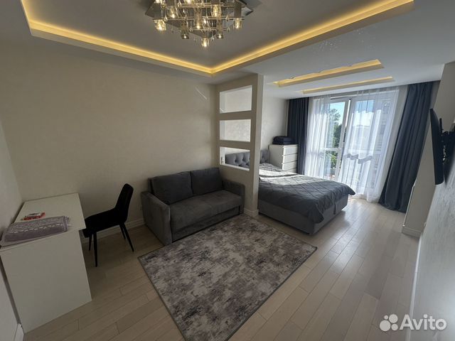 

1-к. квартира, 44 м², 3 кровати