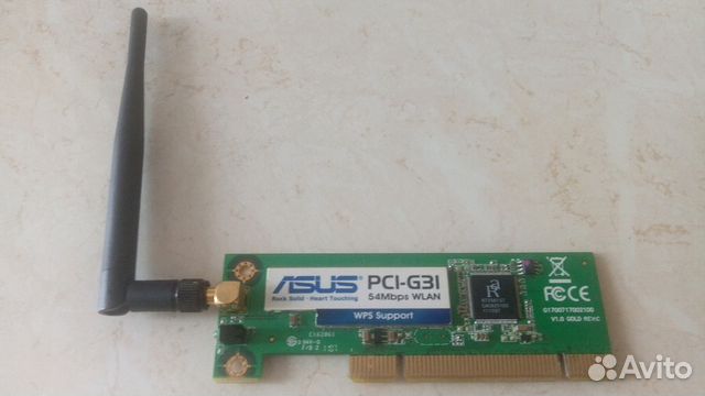 WiFi адаптер Asus pci-g31 WiFi адаптер Asus pci-g31