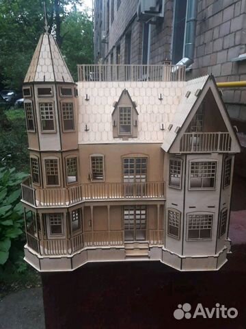 Домик кукольный из фанеры Домик кукольный из фанеры