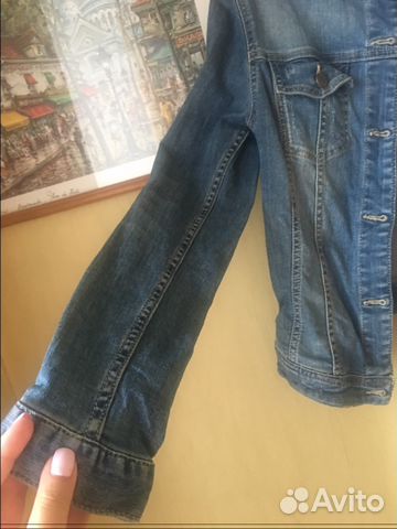Zara джинсовая куртка