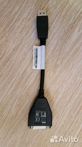 Кабель Lenovo DisplayPort to Single-Link DVI-D Mon Кабель Lenovo DisplayPort to Single-Link DVI-D Mon