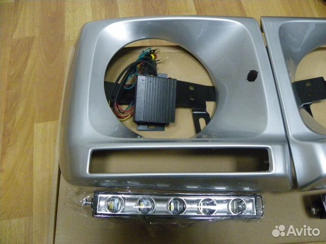 Очки фар с дхо LED Гелентваген G463 6.3 AMG