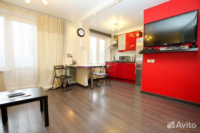 

Квартира-студия, 31 м², 2 кровати
