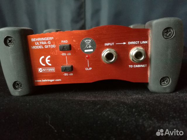 Директ- бокс Behringer GI 100 ultra-G