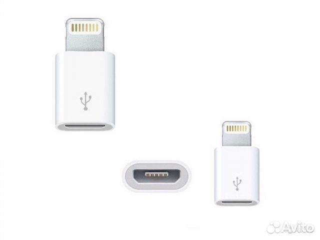 Apple Mac Lighning с USB micro адаптер переходник