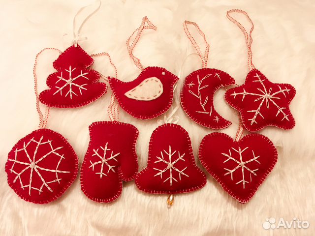 Новогодние Игрушки Из Флиса Новогодние Игрушки Из Флиса