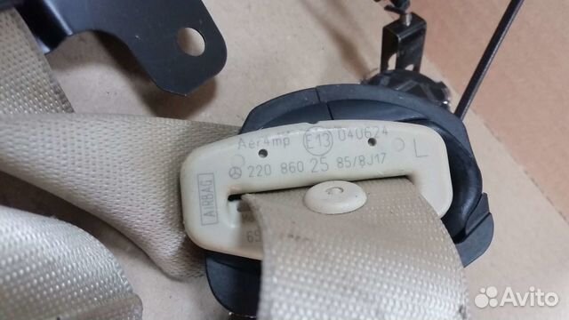 Ремень безопасности Мерседес W 220 рестайлинг