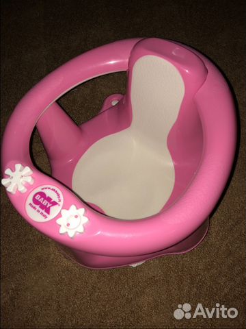 Стульчик для купания ok baby flipper новый