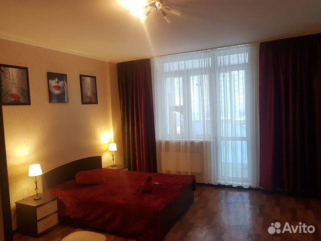 

1-к. квартира, 46 м², 2 кровати
