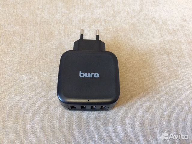 Сетевое зарядное устройство Buro TJ-286B Smart
