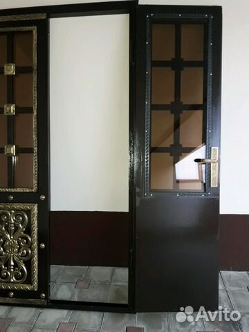 Дверь из ковки