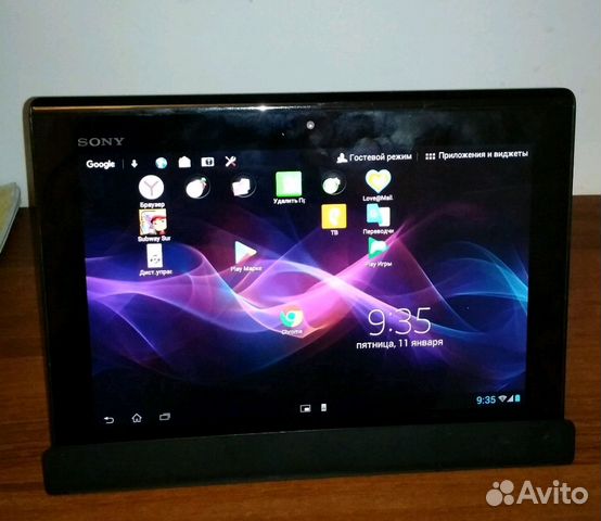 Планшет Sony Xperia tablet S sgpt1311