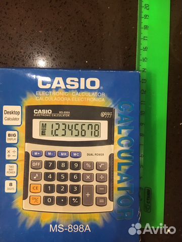 Калькулятор casio 8 разрядный, от 5 штук