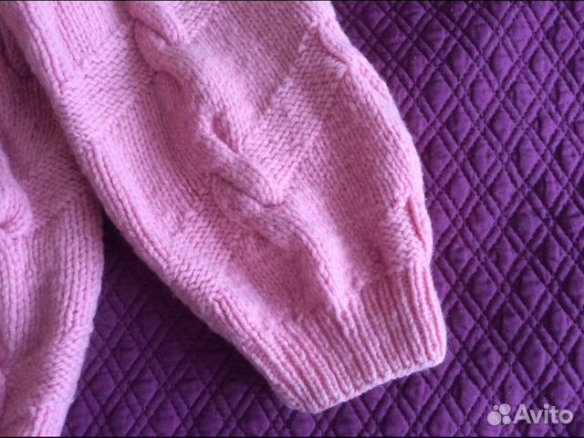 Женская кофта 50-52 раз (новая, ручная вязка) Женская кофта 50-52 раз (новая, ручная вязка)