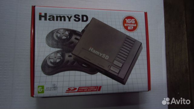 Hammy Sega 166+650 игр на Micro SD. Новая