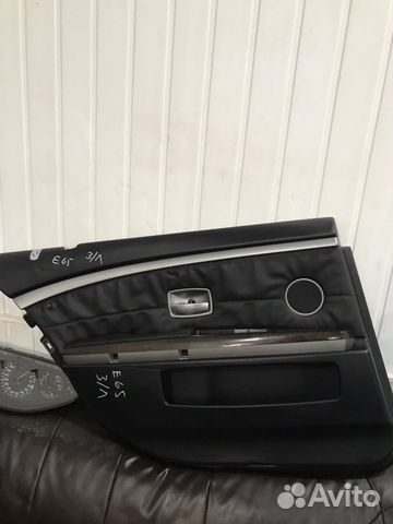 Задняя левая Обшивка двери bmw e65 long