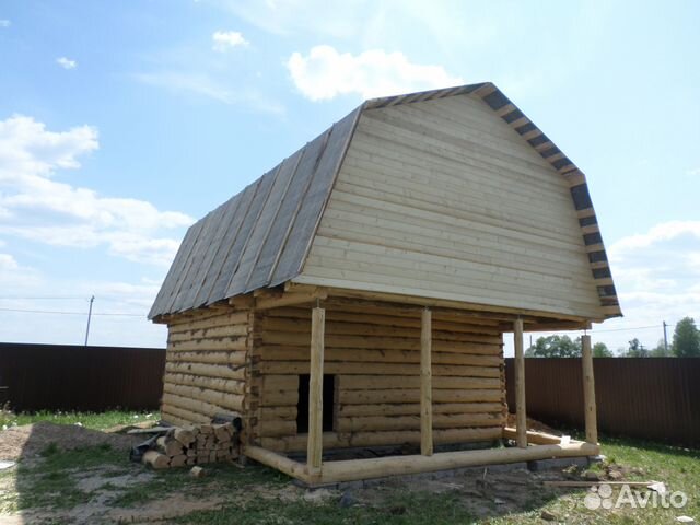 Сруб дома 6х7