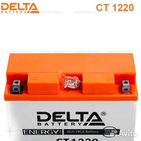 Аккумулятор Delta CT 1220 (12V / 20Ah