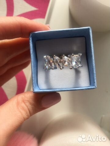 Серебряное Кольцо с цирконами