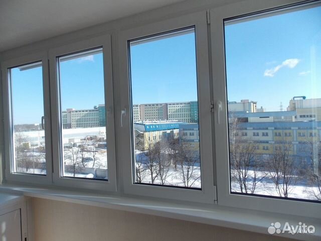 Балкон пластиковый прямой 3-метровый