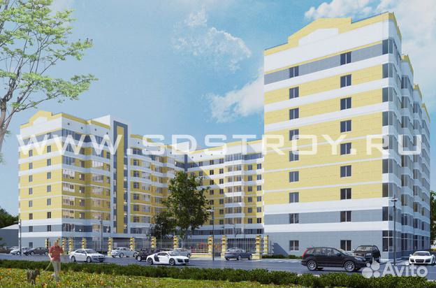2-к квартира, 63.9 м², 2/9 эт.
