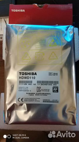 Жесткий диск Toshiba hdwd110uzsva