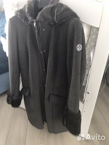 Дубленка армани