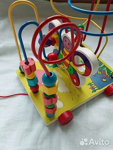 Развивающая деревянная игрушка