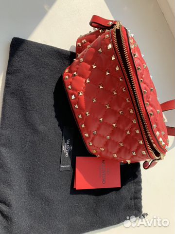 Поясная сумка Valentino Rockstud Spike новая
