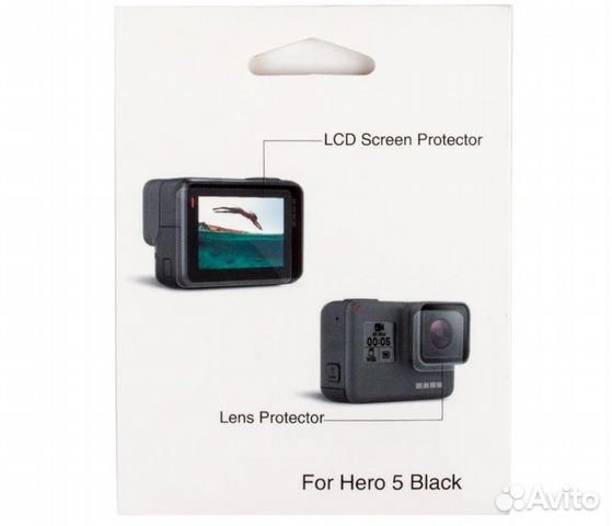 Комплект защитных пленок для Gopro 5,6,7