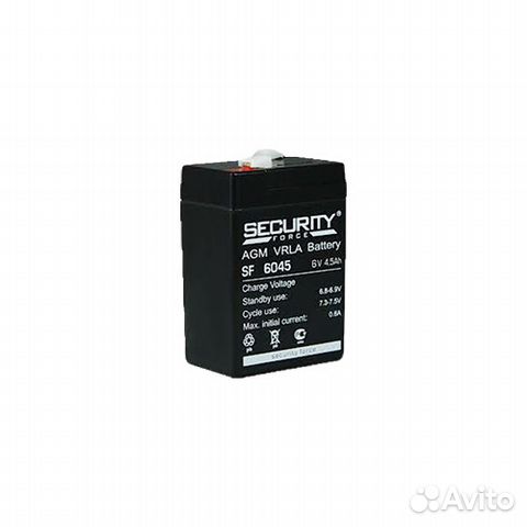 Аккумуляторная батарея Security SF6045 (6V, 4.5Ah)