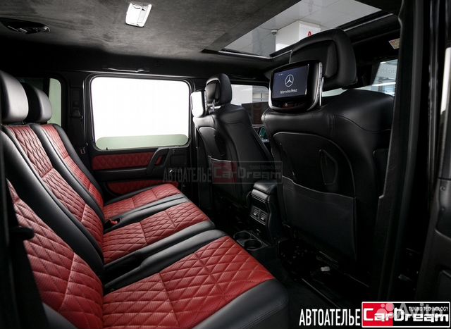 Кожаный салон сиденья Mercedes-Benz G-klasse AMG Кожаный салон сиденья Mercedes-Benz G-klasse AMG