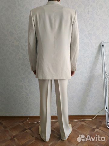 Костюм 52 + кожаные туфли 44