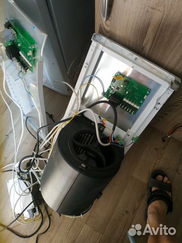 Вентилятор улитка с электроникой