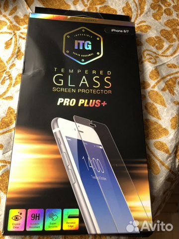 Защитное стекло для iPhone 7/8 ITG PRO plus