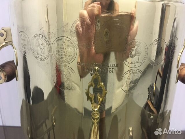 Самовары угольные на дровах 5 л Медали